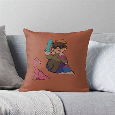 Eret Pillows King And Their Flamingo Throw Pillow Rb1507 Mcyt Store