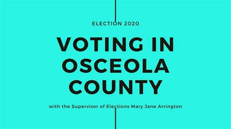 Osceola Voting Fast Fact 1 Youtube