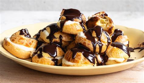 choux pastry for profiteroles recipe step by step cook it