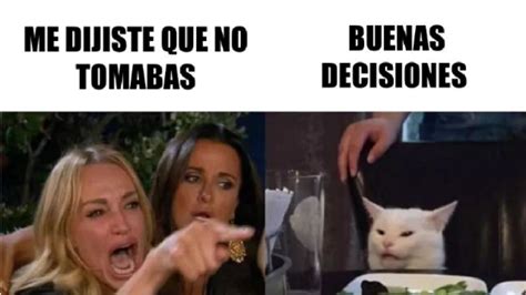 Meme Del Gato En La Mesa Y Una Mujer Gritándole ¿cuál Es Su Historia