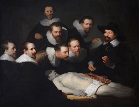 The Anatomy Lesson Of Dr Tulp Art Uk