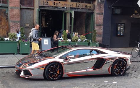 Spotted The Winning Chrome Aventador From The Gumball