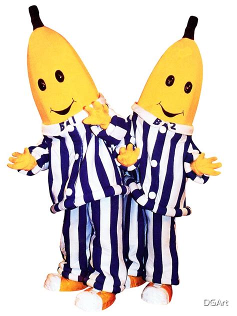 Bananas In Pajamas B1 And B2 Stickers By Dgart Redbubble