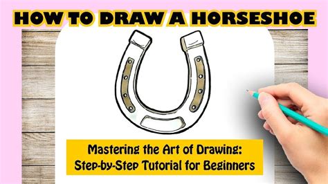 How To Draw A Horseshoe Youtube