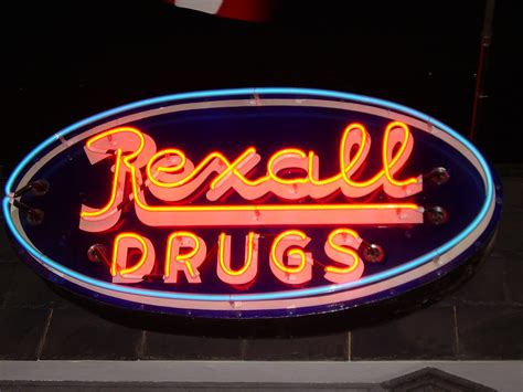 Rexall Drug Neon Sign At The American Sign Museum Rexall D Flickr