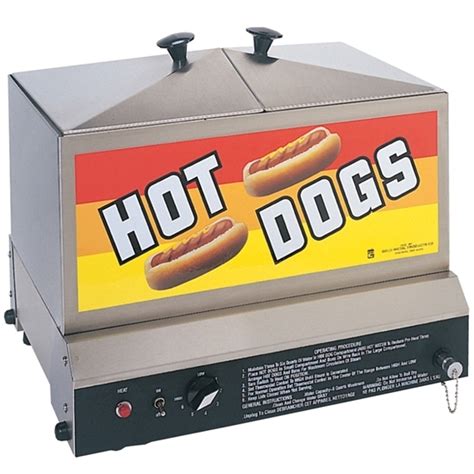 8007 Gold Medal Steamin Demon Hot Dog Steamer