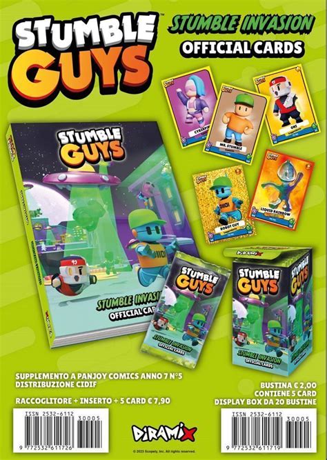 stumble guys official card collection ebay