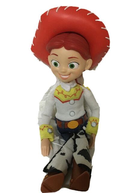 Disney Store Toy Story Jessie Pull String Talking Doll 14” Tested