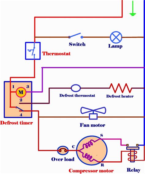 Refrigerator Compressor Wiring Diagram