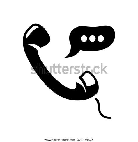 Phone Call Icon Stock Vector Royalty Free 321474536 Shutterstock
