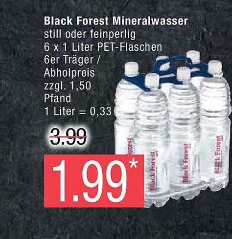 Black Forest Mineralwasser Angebot Bei Marktkauf
