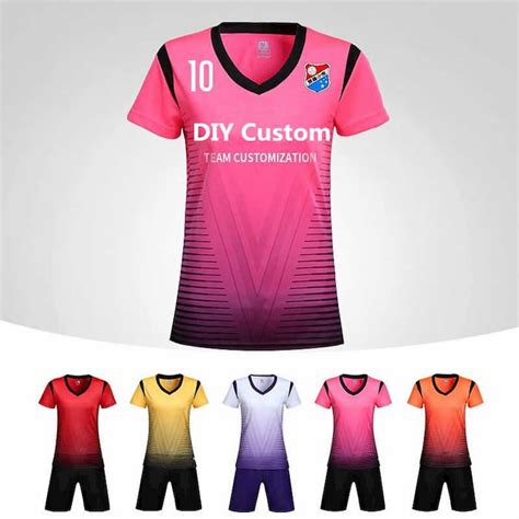 Camisetas De Futbol Femenino Diseño Y Confección