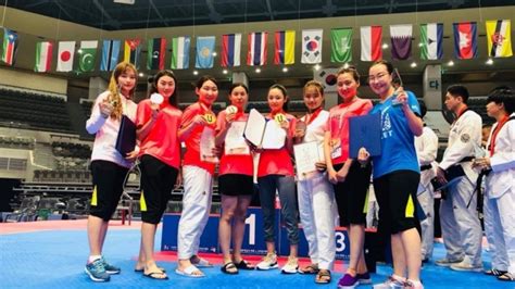 Taekwondo Team Brings 9 Gold 6 Silver And 5 Bronze Medals
