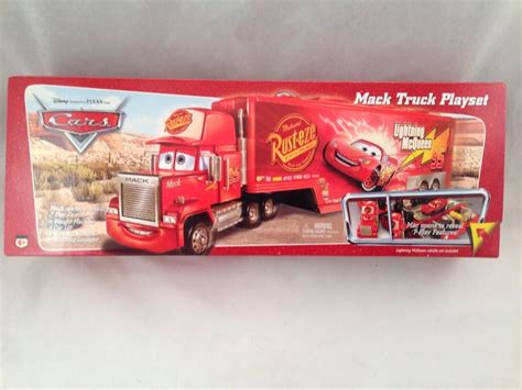 2005 Mack Truck Playset Original Desert Box Hauler 7 Play Features