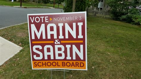 School Board Campaign Signs Hit The Streets