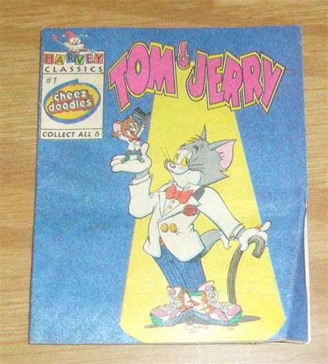 Harvey Classics 1 Fn Cheez Doodles Mini Comic Tom And Jerry 1993 Rare