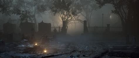 Hd Wallpaper Vampyr Video Game Art Gothic Dark Mist London City