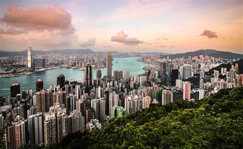 Hongkong Skyline View From Victoria Peak 4k Hd Wallpaper
