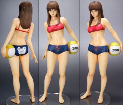 Japan Hobby Dead Or Alive Extreme Hitomi Beach Volleyball Pvc Statue