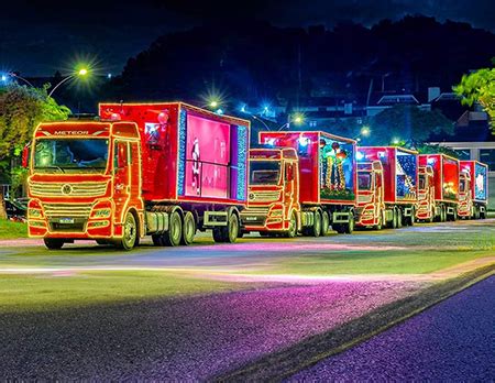 Anote Ai Feira Dia Tem Caravana De Natal Da Coca Cola Em Salto