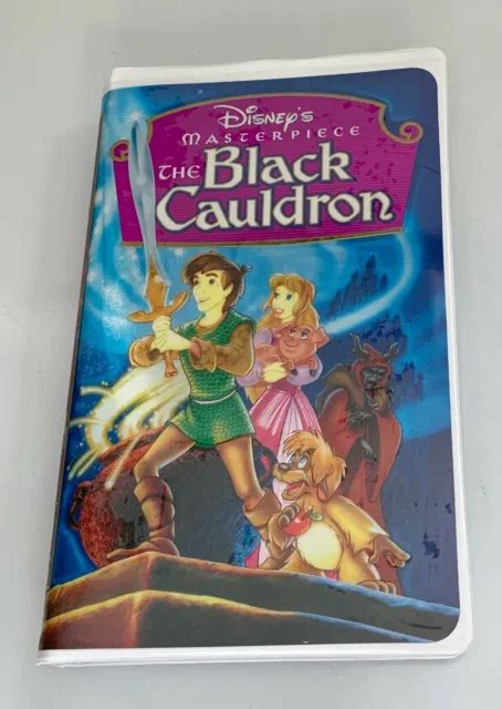 WALT DISNEY THE Black Cauldron Vhs 1998 Masterpiece Collection HOME