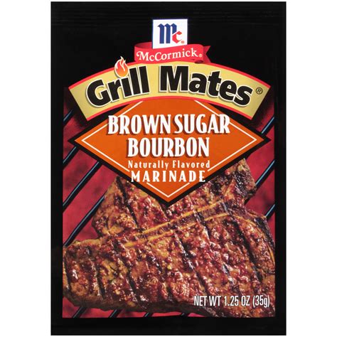 Mccormick Grill Mates Brown Sugar Bourbon Marinade 125 Oz