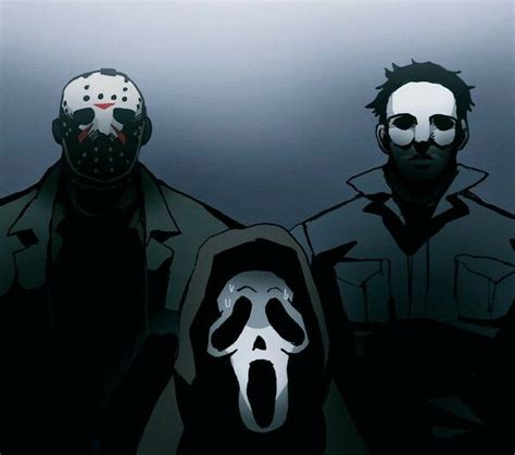 Friday The 13th Halloween Scream Jason Voorhees Michael Myers Ghostface Horror Characters