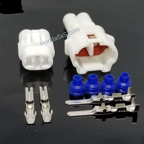 Mt2 2 Pin Male And Female Plug Connector Set For Honda Utv Sxs Atv