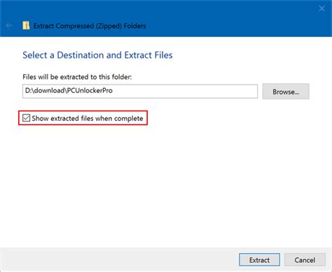 How To Extract Files From Zip Archive In Windows 10
