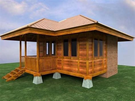 Bahay kubo or nipa hut, is a stilt house indigenous to the philippines. bahay kubo in 2020 | Simple house design, Bungalow house ...
