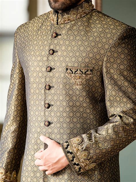 Our designer wedding suits & rentals come in modern styles & colors that are priced to fit your budget. Latest Mens Wedding Sherwani Trends 2018 by Top Pakistani ...