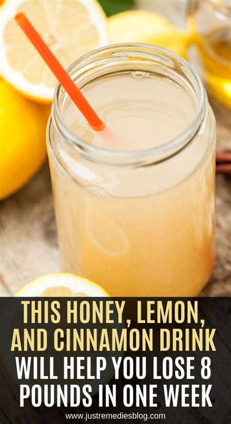 This Honey Lemon And Cinnamon Drink Will Help You Lose 8 Pounds In One Week Cinnamon Drink