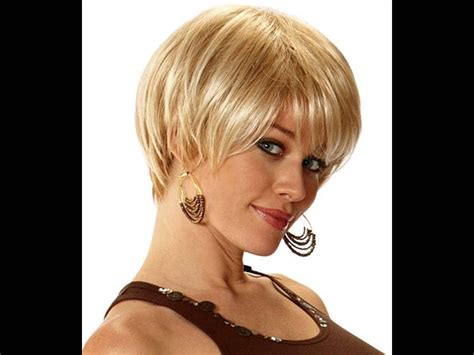 Short Hairstyles For Round Faces And Thick Hair Youtube