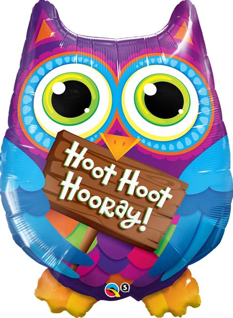 The Balloon Shop Hoot Hoot Hooray