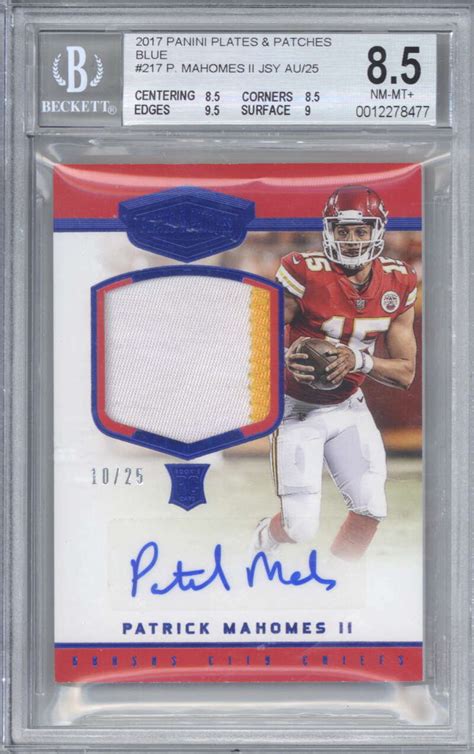 We did not find results for: Lot Detail - Patrick Mahomes Signed 2017 Panini Plates ...