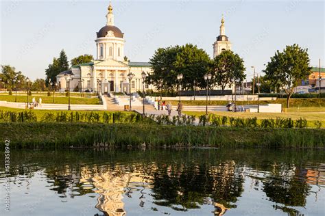 Kolomna Russia June View Of Michael Archangel Church Across
