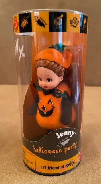 Jenny Mattel Kelly Club Halloween Party Doll Pumpkin 2000 Barbie Target