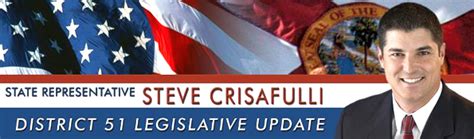 Rep Steve Crisafulli Legislative Update