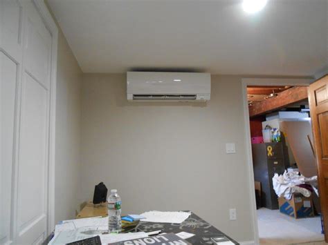 Ductless Air Conditioning In Beverly Ma Ranch Basement
