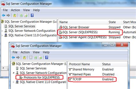 Enabling Tcp Ip With Sql Server Configuration Manager