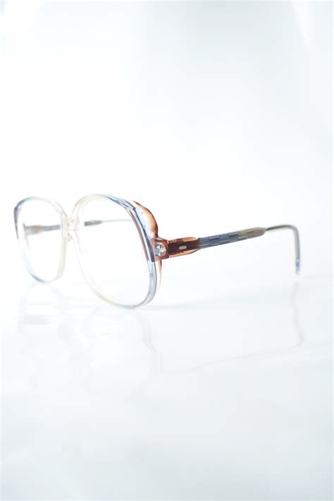 Oversized 1980s Avant Garde Eyeglasses Retro Made In France Eyeglass Frames Womens Oversized 80s