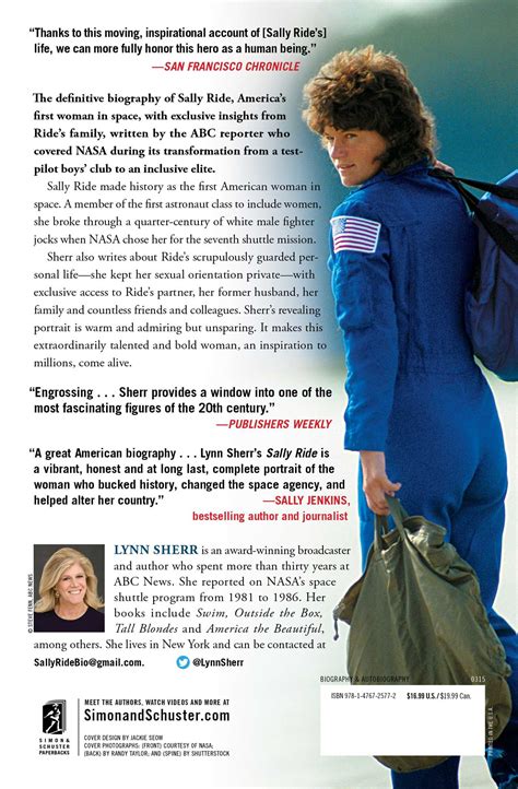 Sally Ride Book By Lynn Sherr Official Publisher Page Simon