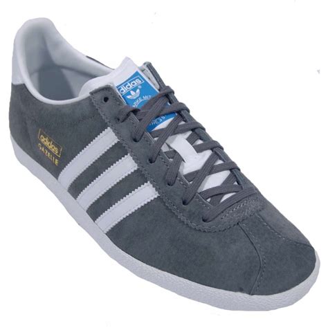 Adidas Originals Gazelle Og Suede Sharp Grey Mens Shoes From Attic