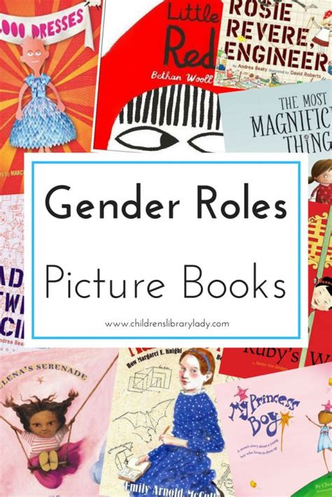 32 Picture Books That Smash Gender Stereotypes Childrens Library