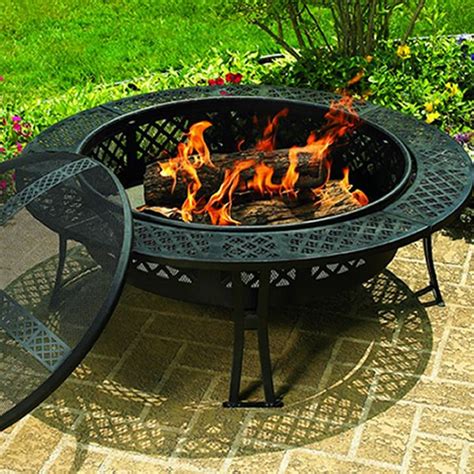 Outdoor Fire Pit Wood Burning Outdoor Furniture Design