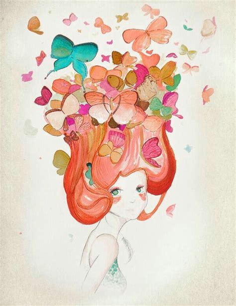 Pin By Fly ღ Butterfly On ღ Watercolor Drawing And Illustration