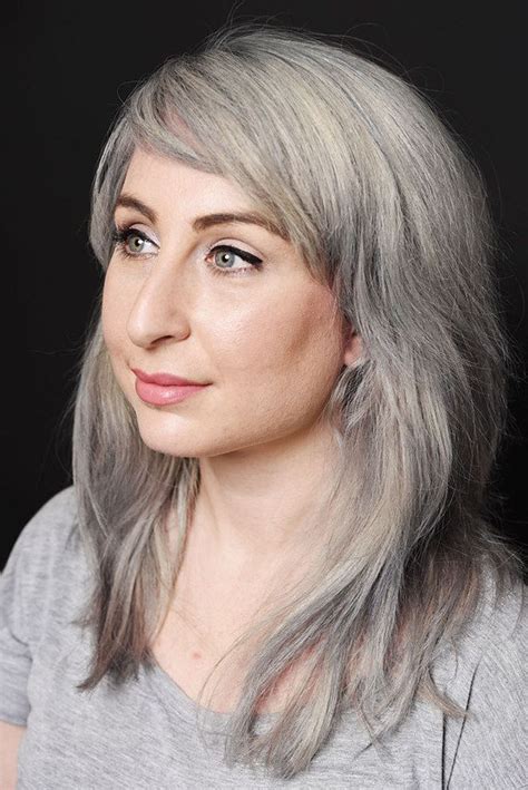Going Gray Means A Huge Transformation And When Its Done