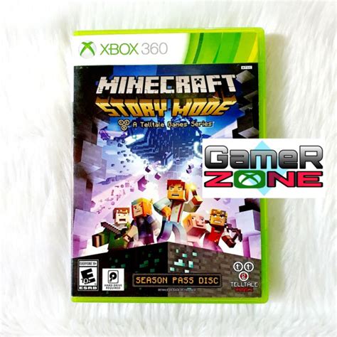 Xbox 360 Game Minecraft Story Mode Ntsc Original Shopee Philippines