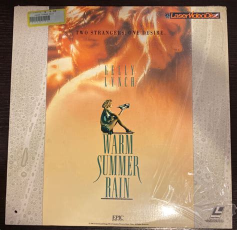 Warm Summer Rain Laserdisc Very Good Condition Very Rare Kelly Lynch