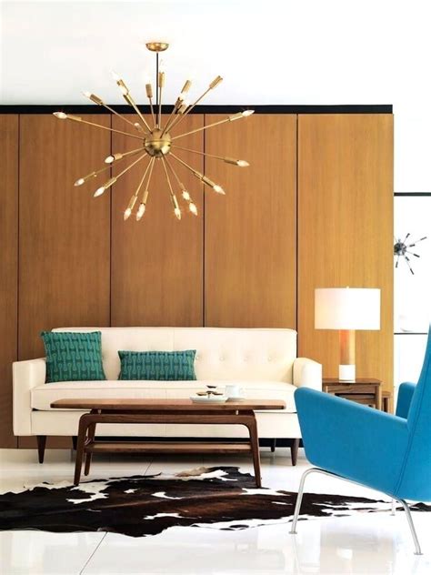 Mid Century Modern Wall Panels Mid Century Modern Living Room With